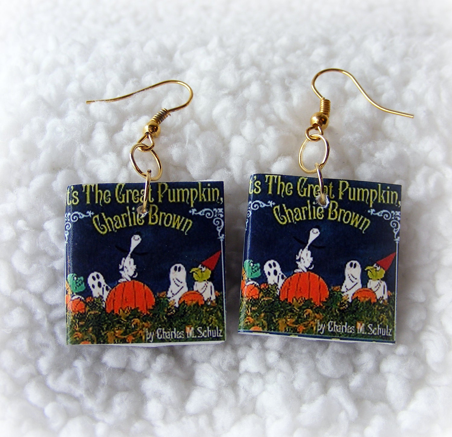 Earrings Great Pumpkin Charlie Brown