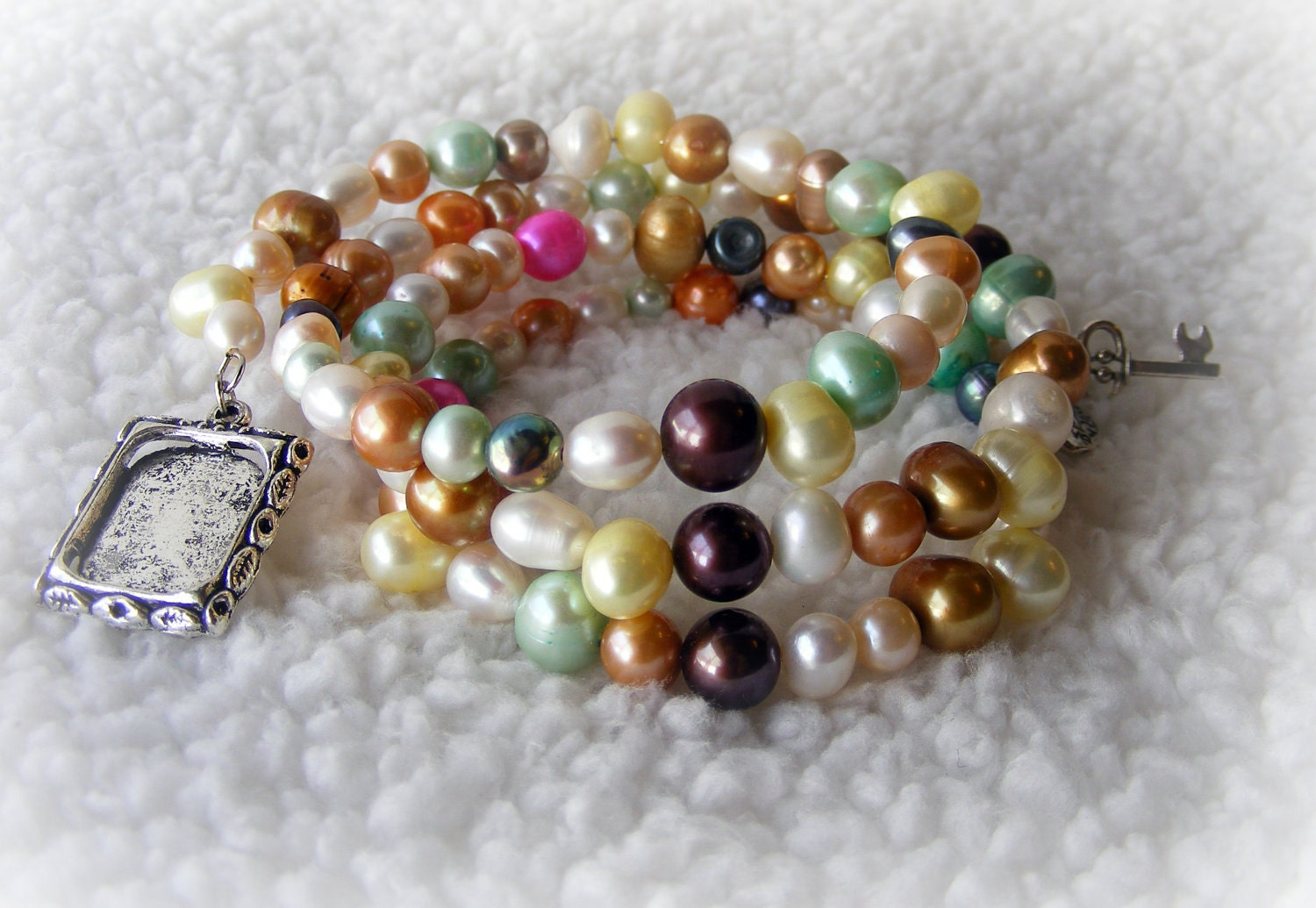 Bracelet Real Pearls