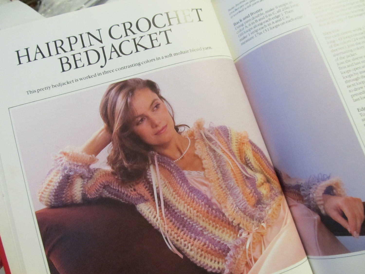Vintage Crochet Sweaters Book