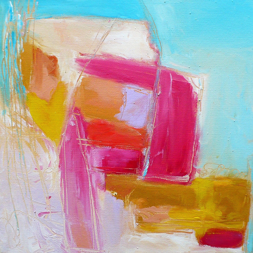 Original Abstract Acrylic Painting 'Consequence'