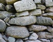Stacked grey rocks pile rocky rough texture photograph 8 x 10