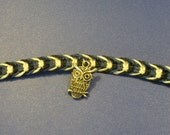 Owl Fishbone Hemp Bracelet