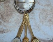 Steampunk Necklace-Time To Eat