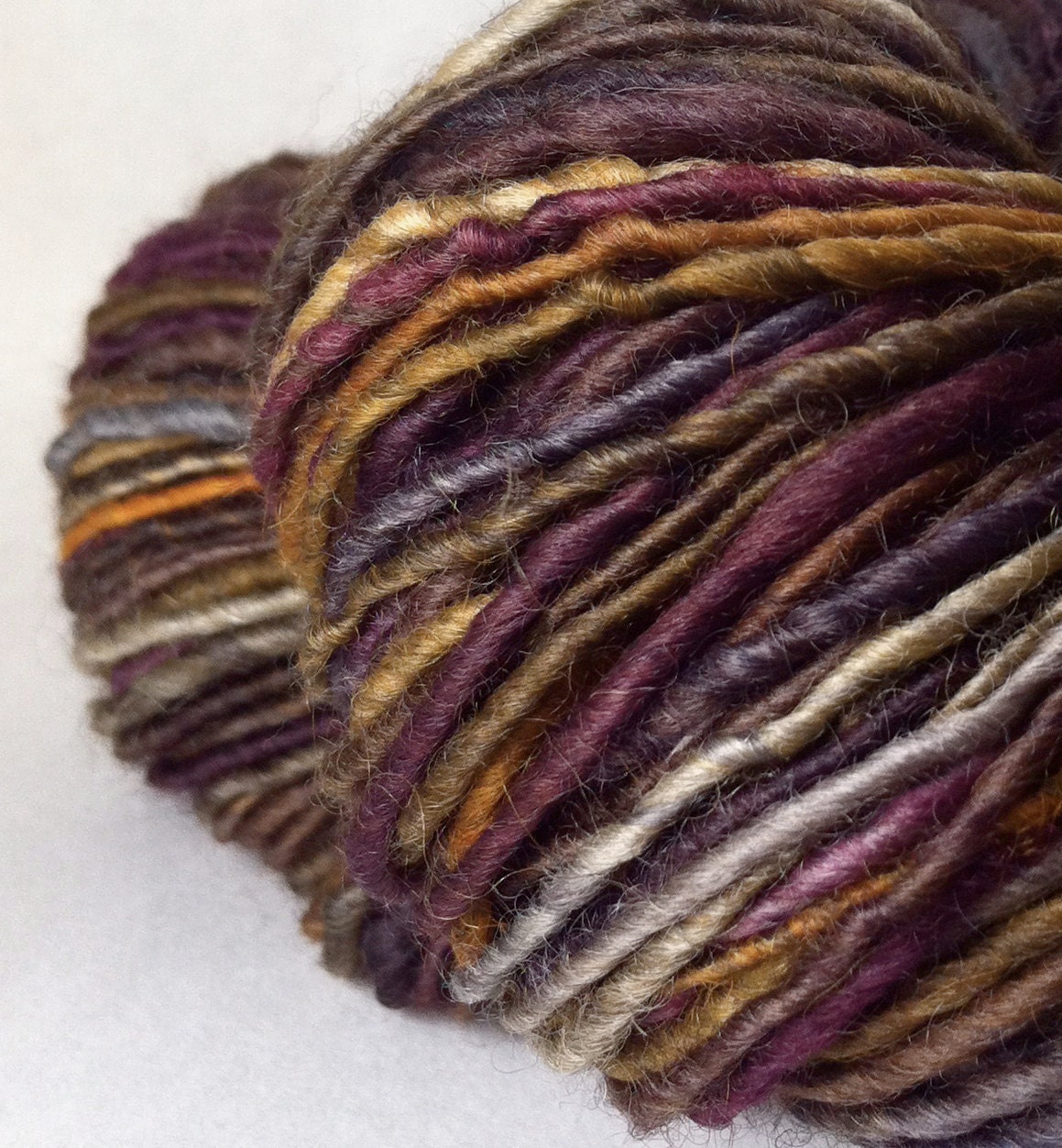 Chicken Payback - handspun yarn, worsted weight
