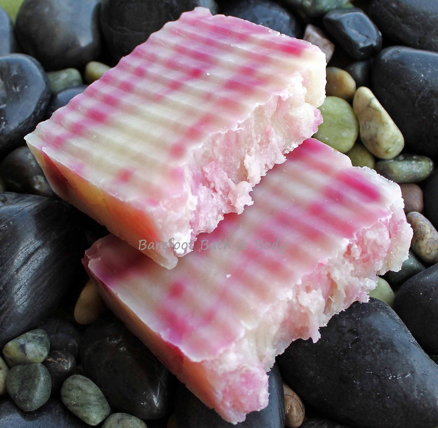 Shea Butter Handcrafted Soap Herbs in Bloom Hot Process Bar