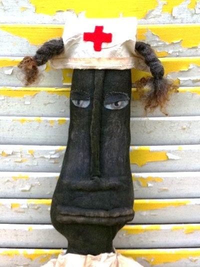 Primitive Nurse Boo Boo and Her Dolly