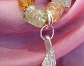 Silver Leaf Charm Necklace
