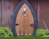 Fairy Doors, Gnome doors, Faerie Doors, Elf Doors, 12 inch, lion knocker.