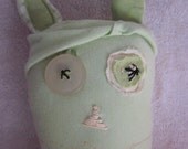 The Sillys OOAK Soft and Cute Plushie Creature - Harold appx 10in x 3in