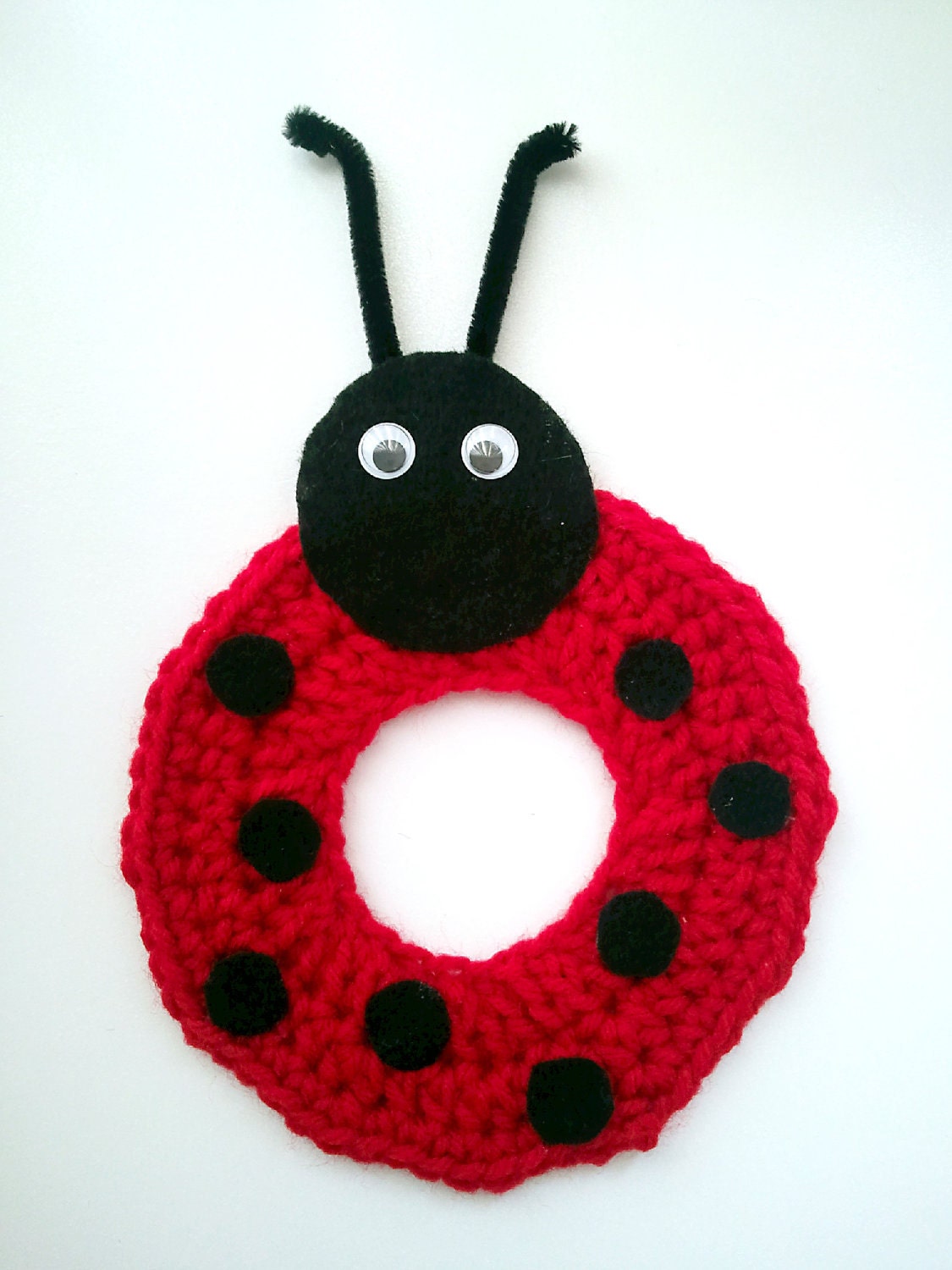 PDF Crochet Ladybug Camera/Lens Buddy Pattern - Photography Prop