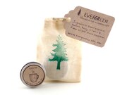 Chai Tea Lip Balm - Made with all natural beeswax and organic shea butter - Lip Balm Tin - EvergreenCo