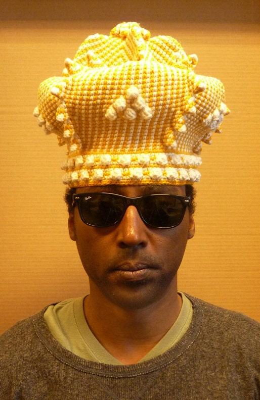 FUNKY-FLY Urban Bohemian Crochet Crown No.3