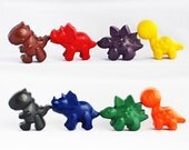Dinosaur Crayons - Set of 8 - ColourMeFun