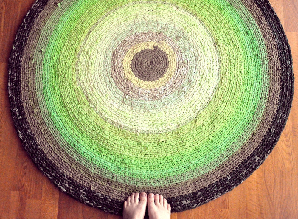 Rag Rug Custom Made for You in Your Colors - 4 feet