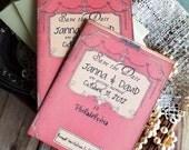 Wedding Save the Date Vintage Bookplate Handmade by avintageobsession on etsy