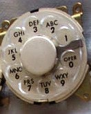 Vintage Telephone Dial Set