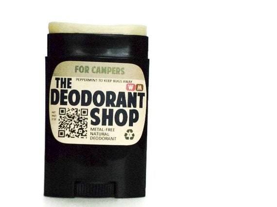 Campers Natural Deodorant Deoderant Stick Vegan and Pure Natural Ingredients for Sensitive Skin