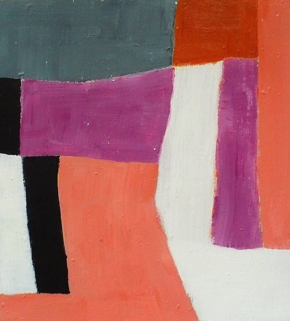 Small Original Abstract Painting Rumination 17