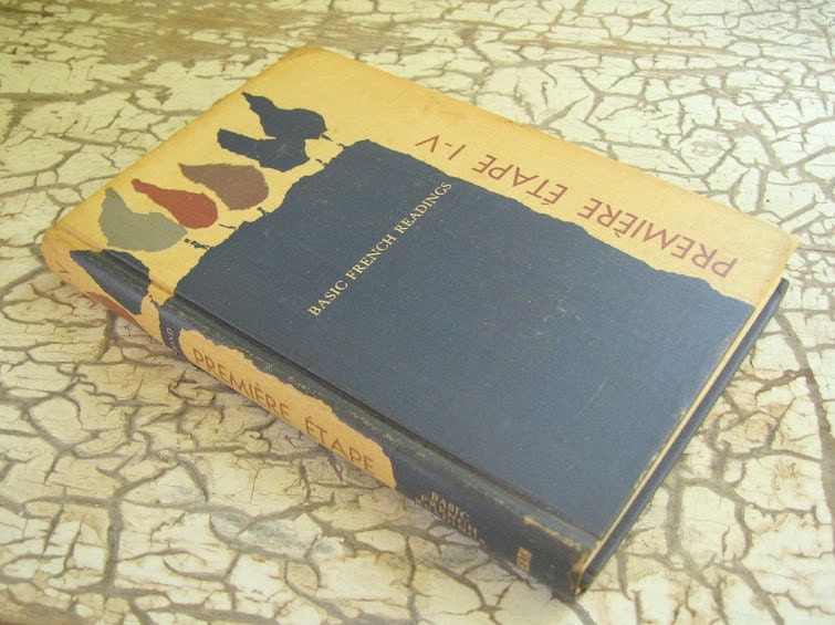 Vintage French Textbook Reader 1961
