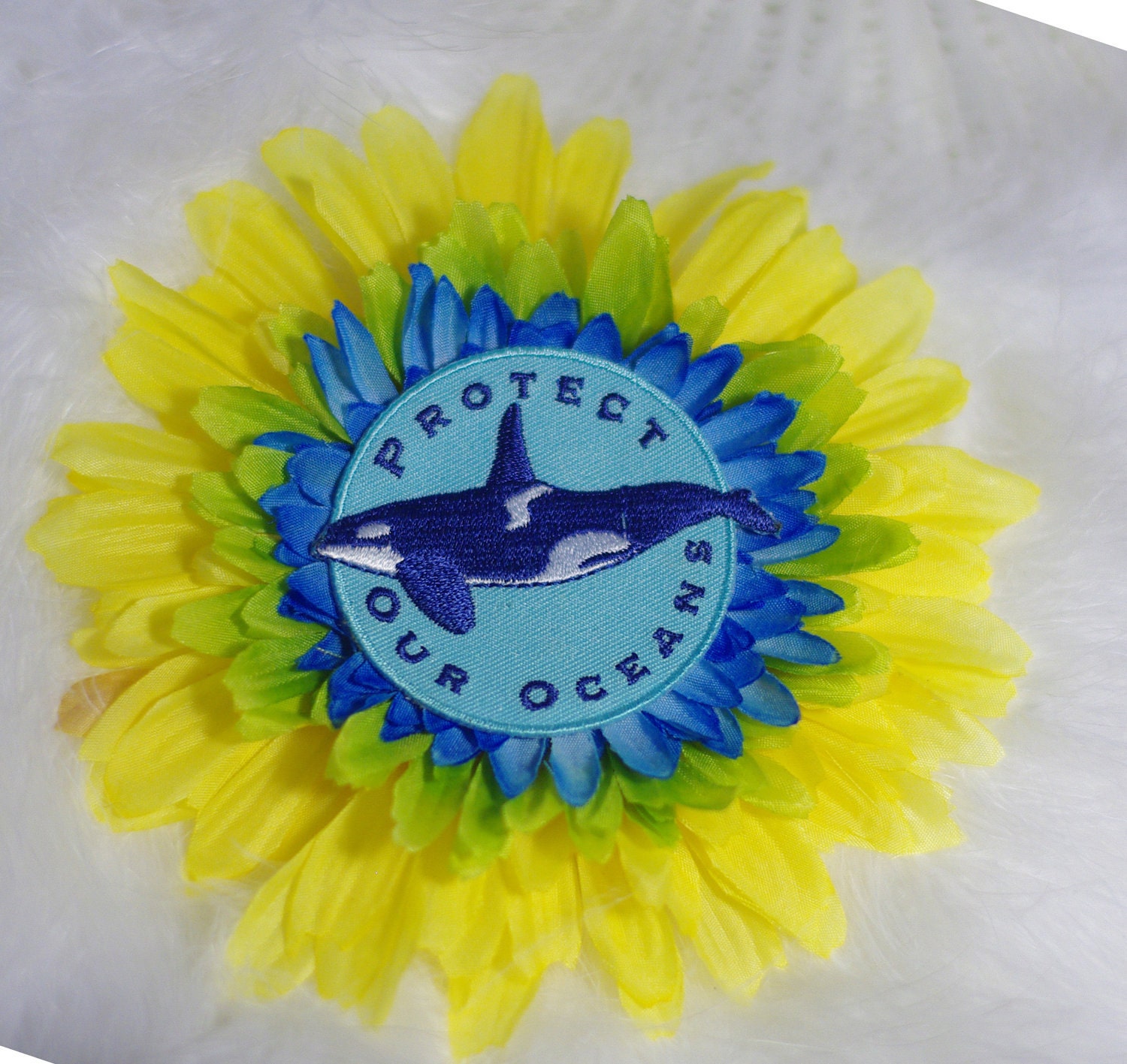 Save the Ocean enviromentally concious hairclips