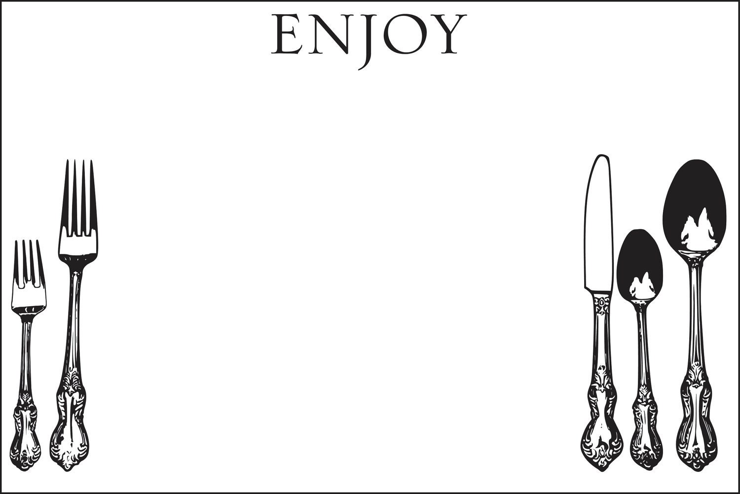 Custom Single Use Placemats