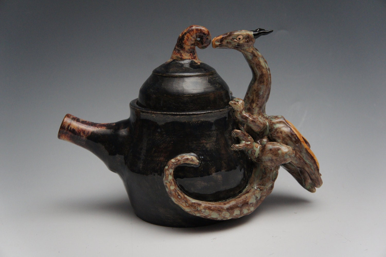 Dragon Teapot - PorcelainDragon