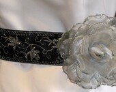 Bridal Belt, Bridal Sash, Bridal accessories, Black Satin Bridal Sash, wedding dress sash