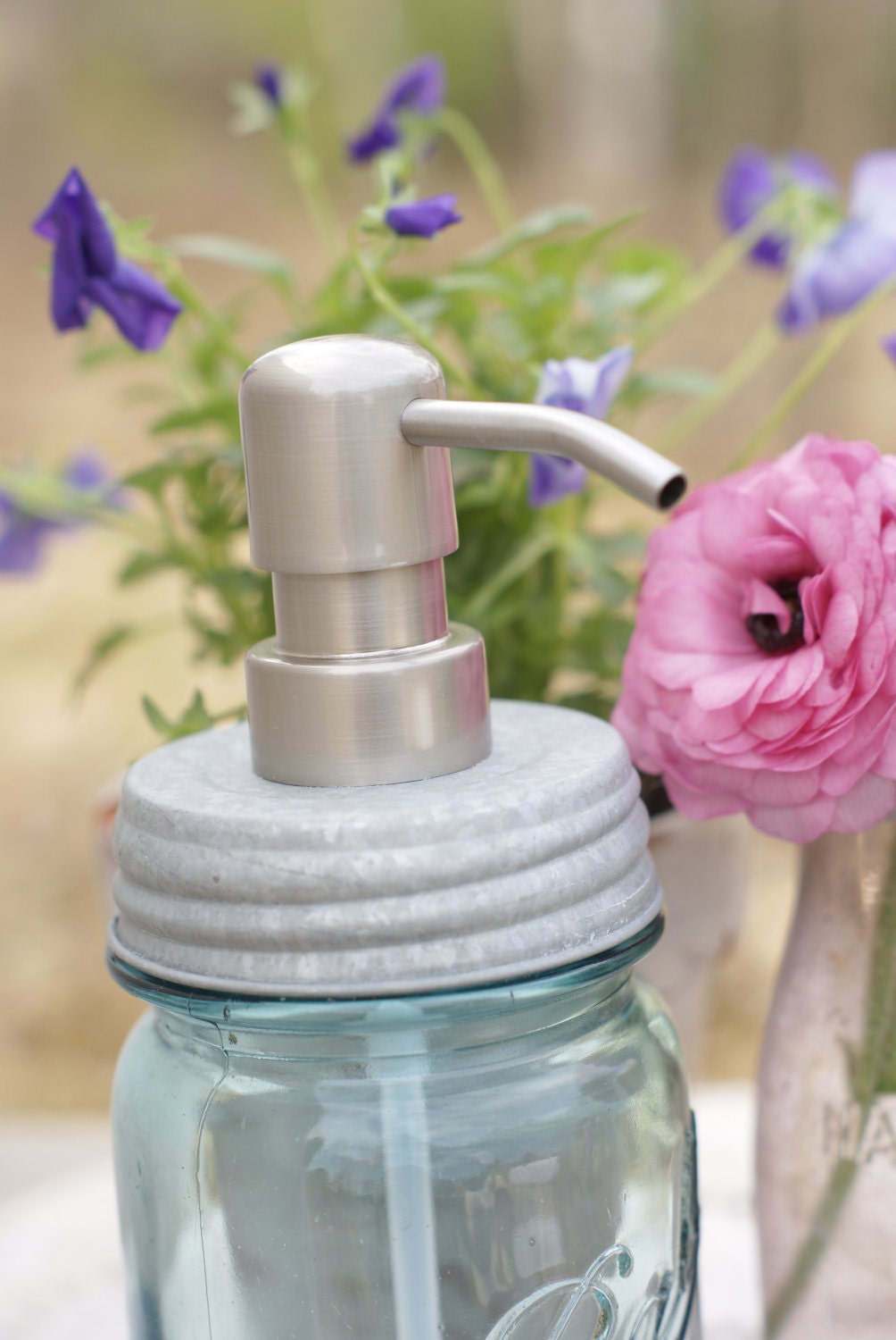 Mason Jar Soap Dispenser LID