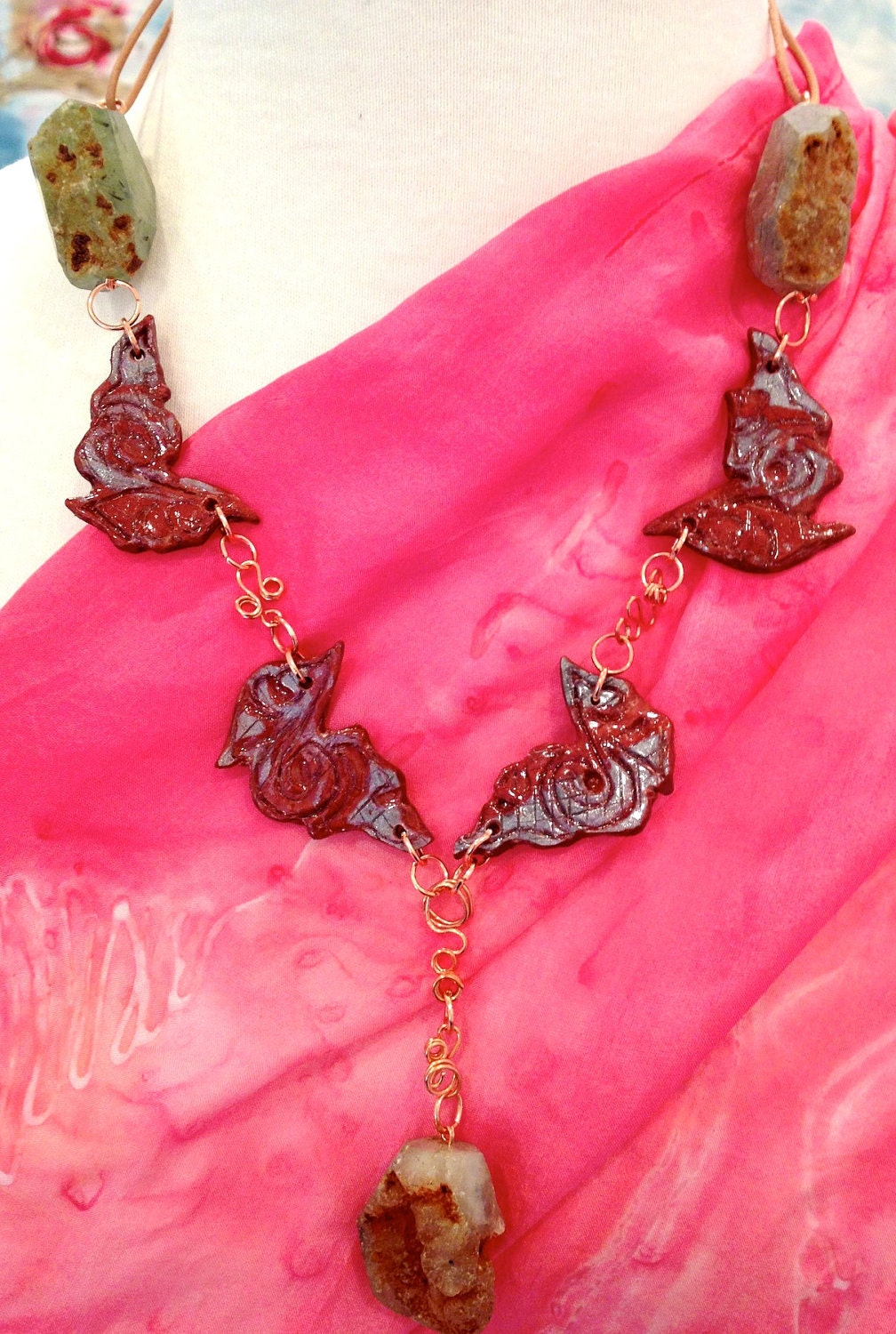 Earth and Stone Necklace