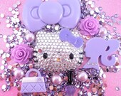 hello kitty bling deco kit diy resin flatback cabochon