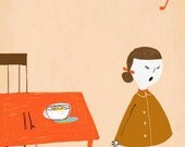 too mushy art print