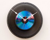 Clock made from a recycled Kodak Slide Carousel
