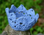 Blue baby boy Crown crochet Newborn Photo Prop Custom all colors available custom boy or girl