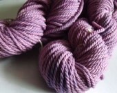 Purple Magnolias-- Bulky Merino Yarn