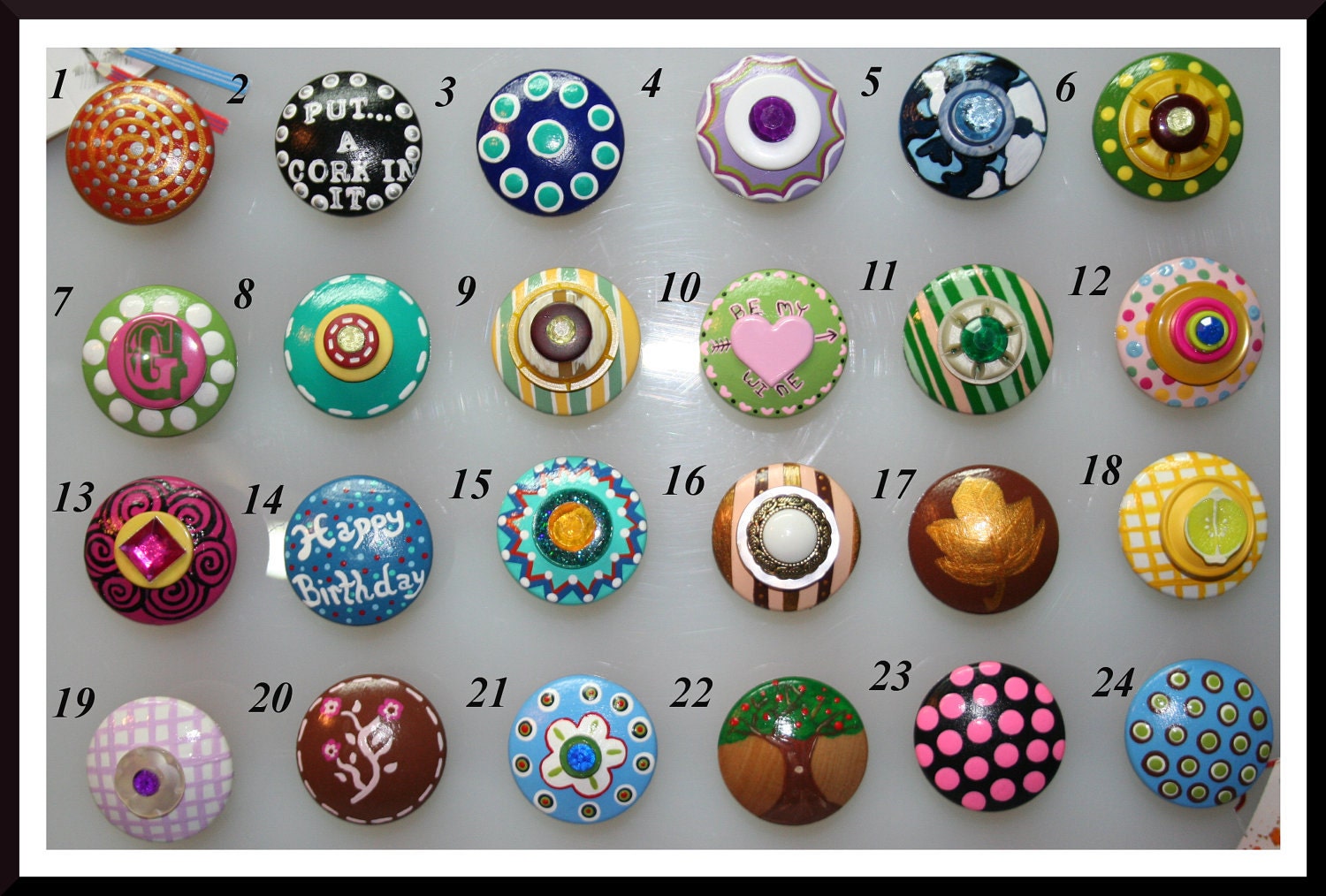 Reserve listing for Jelissa 15,8, 32, 48, and 12