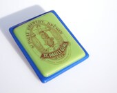 St. Pauli Girl Glass Brooch FREE SHIPPING (to USA)