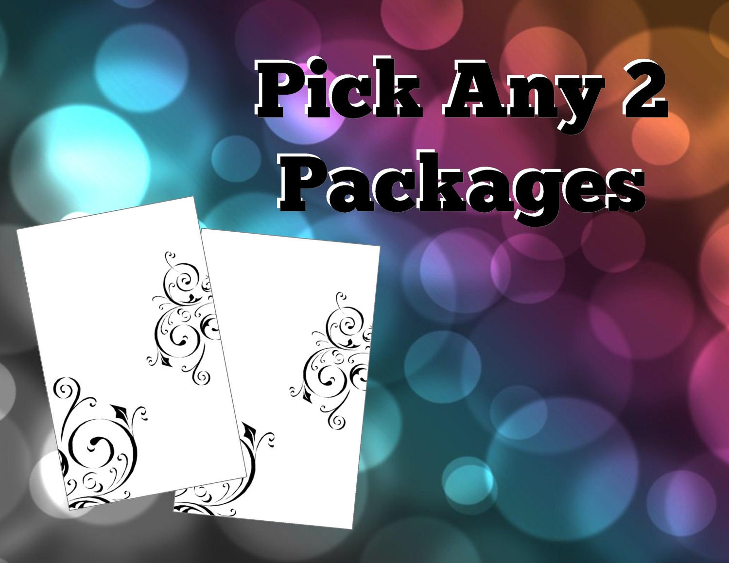 Choose any 2 of my Itty Bitty Teeny Tiny Surprise Packages