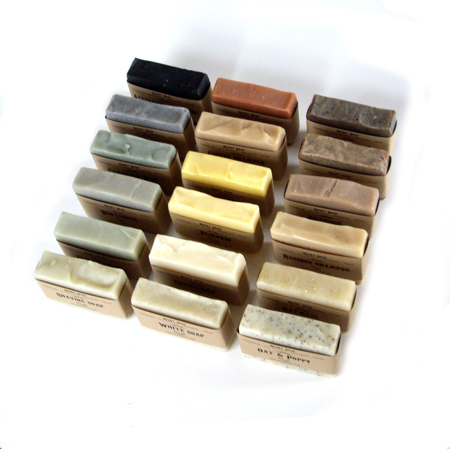 Pick any 4 Soaps - Vegan Soap, Soap, Unscented Soap, All Natural Soap, Handmade Soap, Fragrance Free Soap, Cold Process Soap,