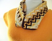 70s Mod Chevron Scarf
