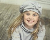 Grey and Chevron Ruffled Top and Skirt SEWING KIT LillyAnnaKids Sizes 6-10 girls