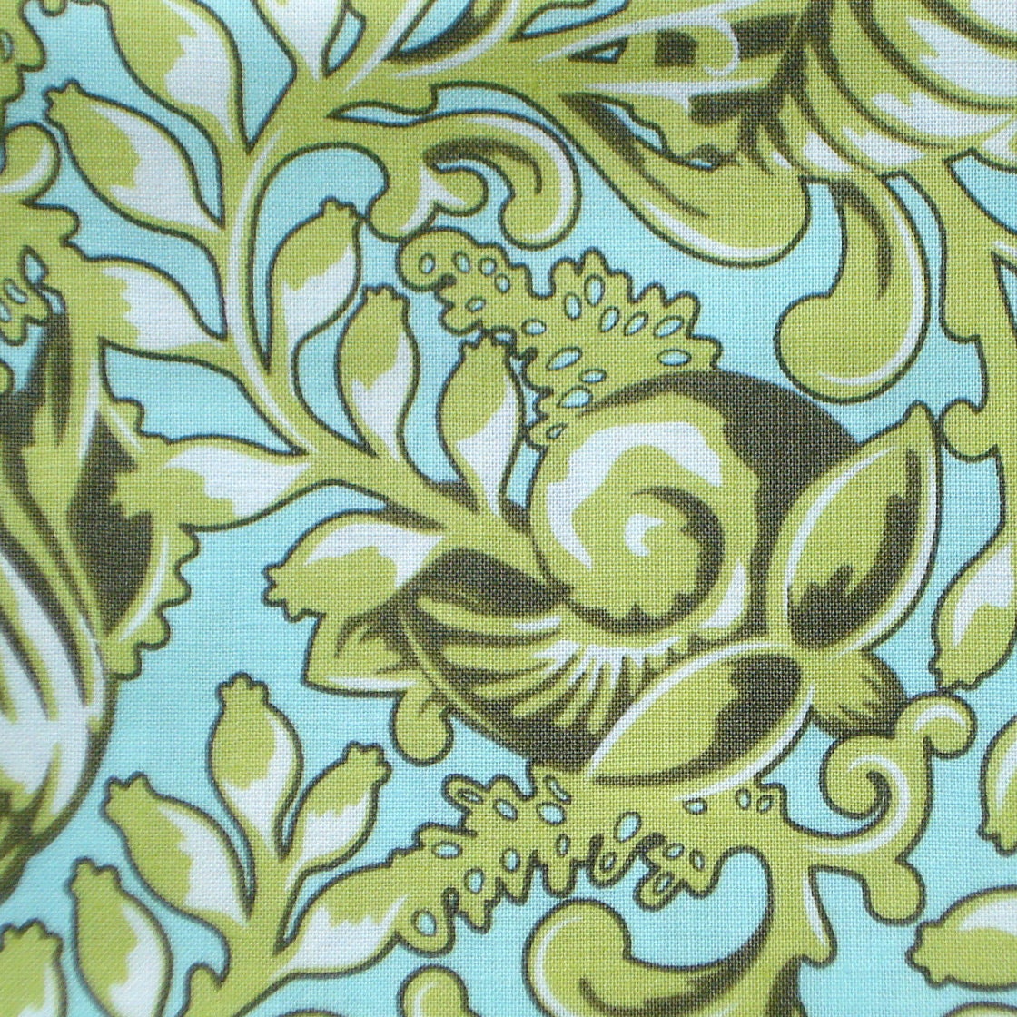 Tula Pink NEPTUNE Pacific Paisley in Pacific by Moda