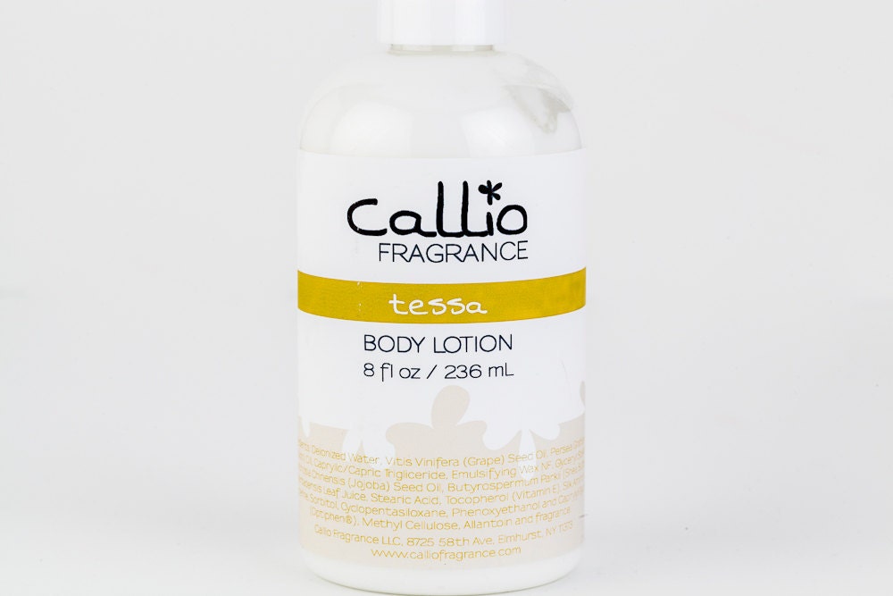 Tessa Body Lotion almond cookie body lotion