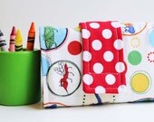 Crayon Wallet - Buggy Edition - A Montessori and Waldorf Inspired Travel Toy for Self Guided Art