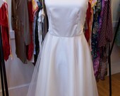 1950's Vintage Party dress/ tea length wedding dress