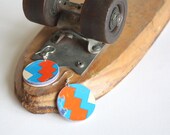 Recycled Skateboard Earring Flats-Bliss