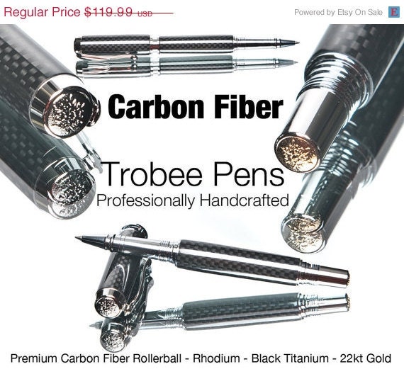 20% ALL PENS On SALE Now Rollerball Pen Carbon Fiber Handcrafted Writing Pen Custom made professional quality writing pen