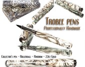 20% ALL PENS On SALE Now High Quality Custom Handmade Rollerball Pen Fine writing instrument Fordite acrylic Collectable pen with showcase