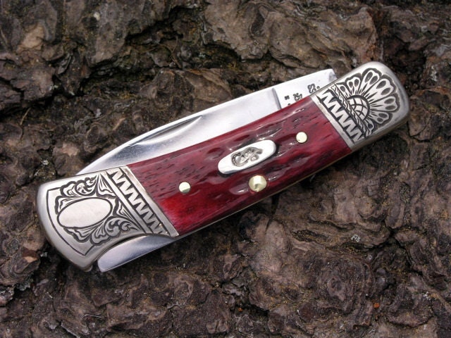 Personalized Engraved Pocket Knife Case XX Pocket Worn