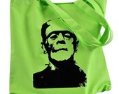 Classic Monster Frankenstein Tote Bag