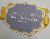 Custom Candy Buffet Labels for Wedding or Party
